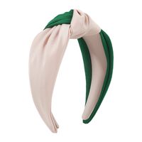 Simple Style Color Block Knot Cloth Hair Band sku image 7