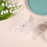 Fashion Butterfly Plastic Hair Claws sku image 3