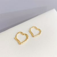 Fashion Heart Shape Alloy Plating Women's Earrings 3 Pairs main image 3