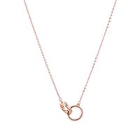 Romantic Geometric Copper Plating Necklace main image 4