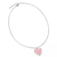 Cute Heart Shape Alloy Kid's Pendant Necklace 1 Piece main image 5