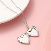 Cute Heart Shape Alloy Kid's Pendant Necklace 1 Piece main image 2