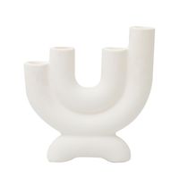 Nordic Creative Geometric Ceramic Candle Holder Home Dining Table Ornamentss main image 3