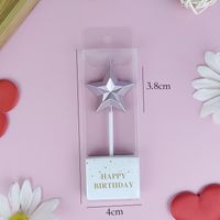 Valentine's Day Heart Shape Paraffin Birthday Candle sku image 7