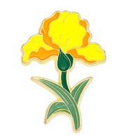 Pastoral Blume Legierung Einbrennlack Unisex Broschen sku image 3