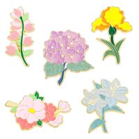 Pastoral Flower Alloy Stoving Varnish Unisex Brooches main image 2