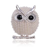 Korean Style Owl Alloy Plating Alloy Women's Brooches main image 4