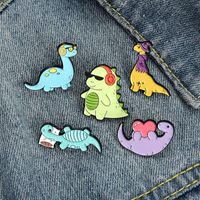 Mode Dinosaure Alliage Placage Unisexe Broches main image 2