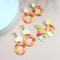 1 Pair Fashion Round Soft Clay Women's Drop Earrings main image 3