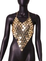 Women's Vest Tank Tops Backless Streetwear Heart Shape sku image 1