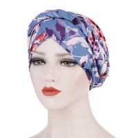 Women's Ethnic Style Color Block Flower Beanie Hat sku image 5