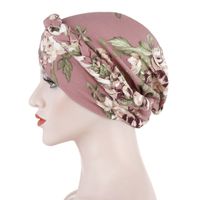 Women's Ethnic Style Color Block Flower Beanie Hat main image 6