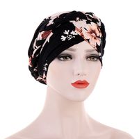 Women's Ethnic Style Color Block Flower Beanie Hat sku image 7