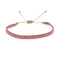 1 Pièce Style Ethnique Rond Fil De Soie Tricot Unisexe Bracelets sku image 10