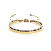 1 Pièce Style Ethnique Rond Fil De Soie Tricot Unisexe Bracelets sku image 8