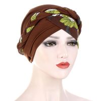 Women's Ethnic Style Color Block Flower Beanie Hat sku image 23