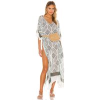 Femmes Mode Bande Polyester Cover Ups main image 5