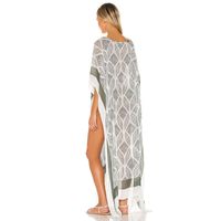 Femmes Mode Bande Polyester Cover Ups main image 3