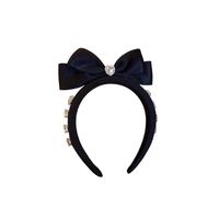 Sweet Bow Knot Cloth Plating Zircon Hair Band 1 Piece main image 5
