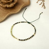 Fashion Round Beaded Natural Stone Knitting Bracelets sku image 4