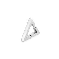 Simple Style Triangle Titanium Steel Polishing Ear Clips Earrings 1 Piece main image 4