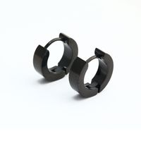 1 Piece Fashion Geometric Titanium Steel Plating Earrings sku image 2