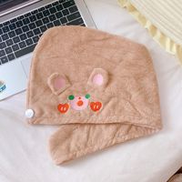 Cute Rabbit Bear Coral Fleece Towels sku image 7