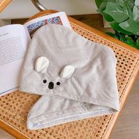 Cute Rabbit Bear Coral Fleece Towels sku image 3