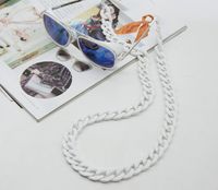 Simple Style Solid Color Arylic Women's Glasses Chain sku image 5