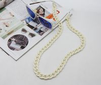 Simple Style Solid Color Arylic Women's Glasses Chain sku image 14