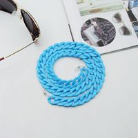 Simple Style Solid Color Arylic Women's Glasses Chain sku image 15