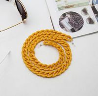 Simple Style Solid Color Arylic Women's Glasses Chain sku image 12