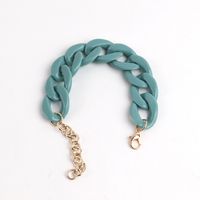 1 Piece Simple Style Solid Color Arylic Chain Women's Bracelets sku image 8