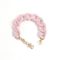 1 Piece Simple Style Solid Color Arylic Chain Women's Bracelets sku image 12