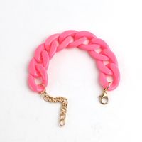 1 Piece Simple Style Solid Color Arylic Chain Women's Bracelets sku image 15