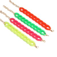 1 Piece Simple Style Solid Color Arylic Chain Women's Bracelets main image 6