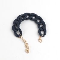 1 Piece Simple Style Solid Color Arylic Chain Women's Bracelets sku image 16