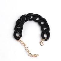 1 Piece Simple Style Solid Color Arylic Chain Women's Bracelets sku image 2
