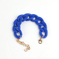 1 Piece Simple Style Solid Color Arylic Chain Women's Bracelets sku image 6