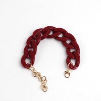 1 Piece Simple Style Solid Color Arylic Chain Women's Bracelets sku image 9