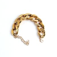 1 Piece Simple Style Solid Color Arylic Chain Women's Bracelets sku image 27