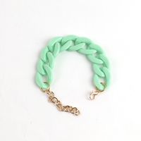 1 Piece Simple Style Solid Color Arylic Chain Women's Bracelets sku image 13