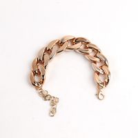 1 Piece Simple Style Solid Color Arylic Chain Women's Bracelets sku image 28