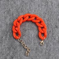 1 Piece Simple Style Solid Color Arylic Chain Women's Bracelets sku image 21