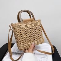 Women's Small Spring&summer Straw Basic Handbag main image 6