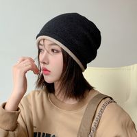 Women's Simple Style Solid Color Eaveless Wool Cap sku image 2