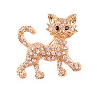 Fashion Animal Alloy Inlay Artificial Pearls Rhinestones Women's Brooches main image 4