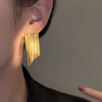 Fashion Tassel Copper Tassel Earrings main image 3