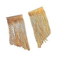 Fashion Tassel Copper Tassel Earrings main image 2