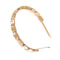 Women'S Fashion U Shape Alloy Iron Inlay Rhinestones Hair Band sku image 4